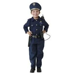 Dress Up America Deluxe Police Dress Up Costume Set , 4-6 years old